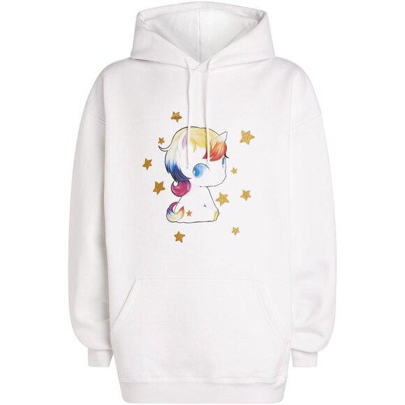 Vetements Heart-Breaker Unicorn Graphic Hoodie - Unisex - Picture 1 of 13